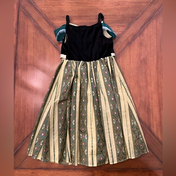 Disney Parks Anna Coronation Dress Costume – Size M (7/8) | Frozen 🌟 - Picture 5 of 7